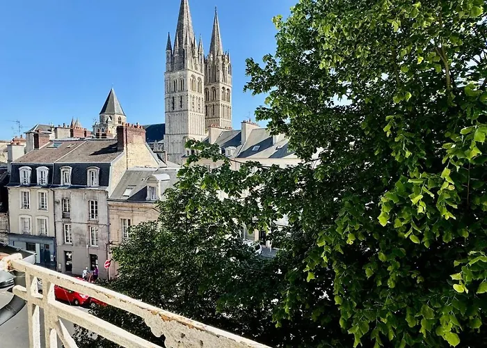 Lumineux Avec Vue Sur Les Clochers Daire Caen